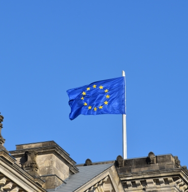 Drapeau Berlin Union européenne