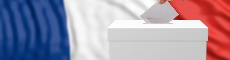 Vote drapeau français