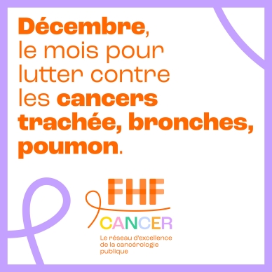 Décembre, le mois pour lutter contre les cancers trachée, bronches et poumon